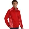Antigua Men's Dark Red/Dark Red Heather Revolve Full Zip