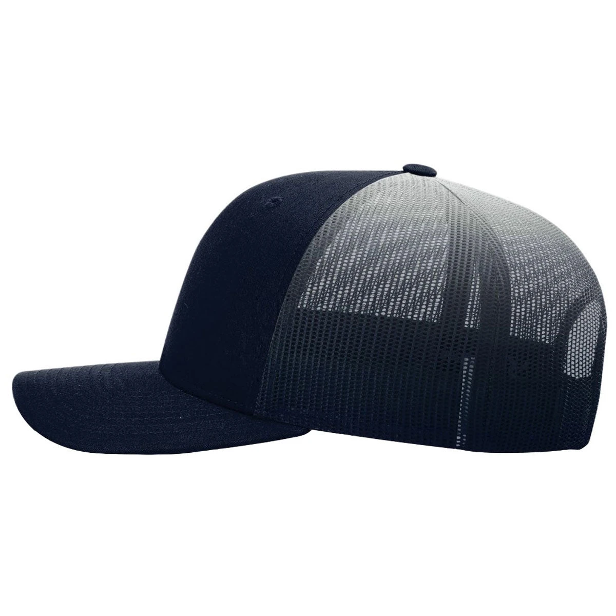 Richardson Navy/White Fade Printed Mesh Trucker Hat 3 Richardson Navy/White Fade Printed Mesh Trucker Hat - Image 3