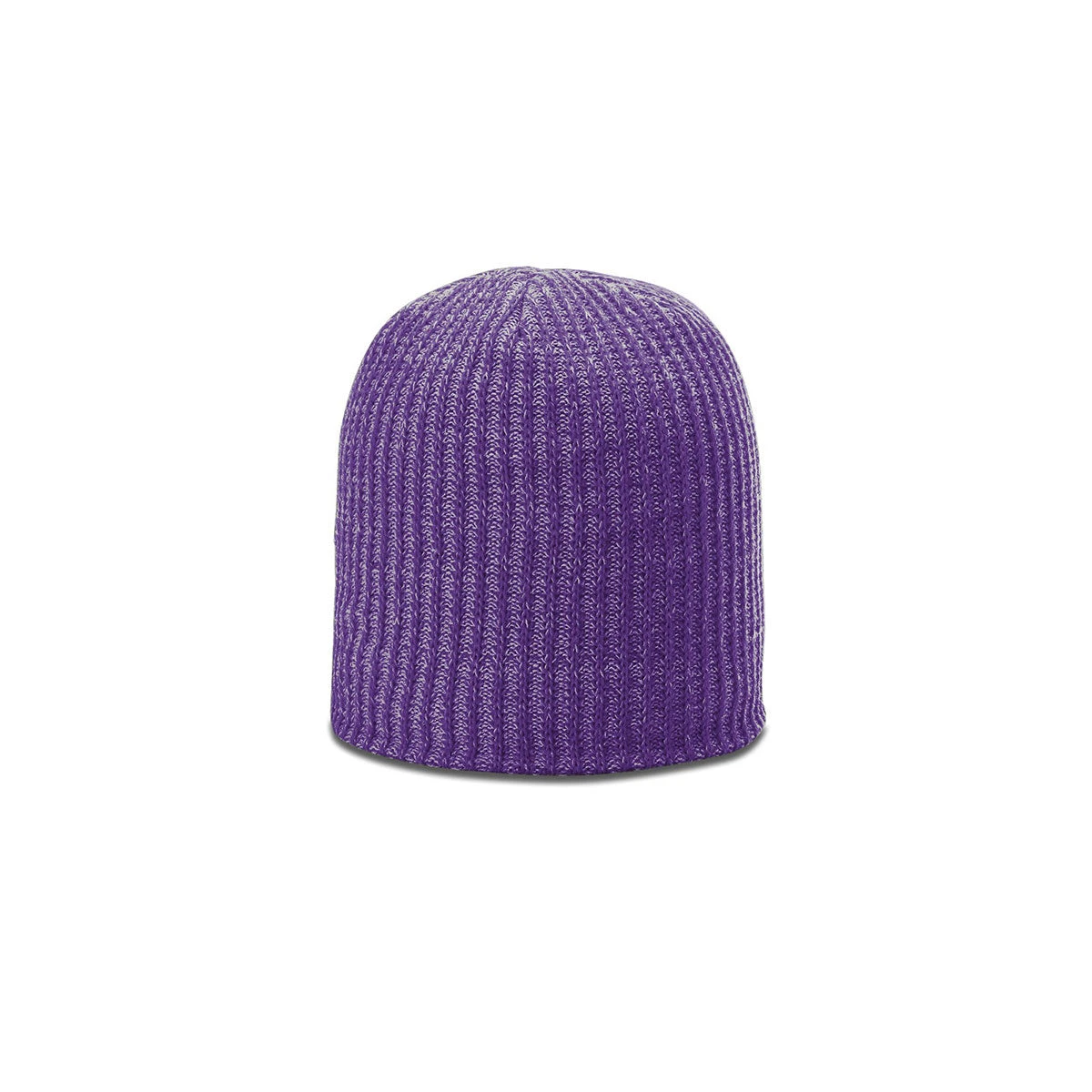 Richardson Purple/Grey Melange Slouch Beanie 1 Richardson Purple/Grey Melange Slouch Beanie