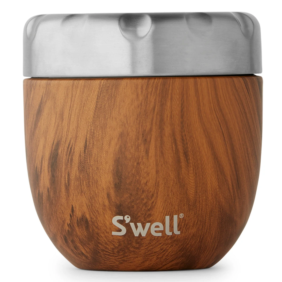 S'well Teakwood Eats 21.5 Oz Food Bowl 1 S'well Teakwood Eats 21.5 Oz Food Bowl