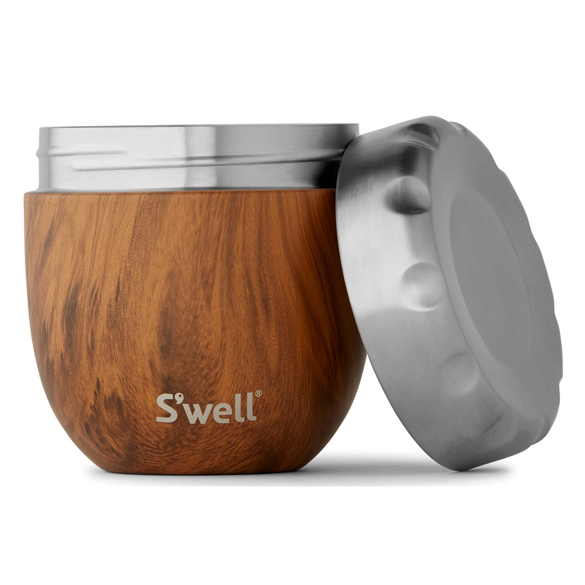 S'well Teakwood Eats 21.5 Oz Food Bowl 2 S'well Teakwood Eats 21.5 Oz Food Bowl - Image 2