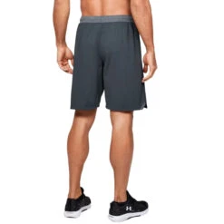 Under Armour Men's Stealth Grey UA Locker 9" Pocketed Shorts -Sportswear Shop 1351350 008 HTB