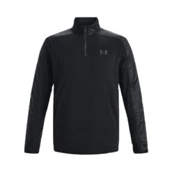 Under Armour Men's Black Polartec Forge 1/4 Zip