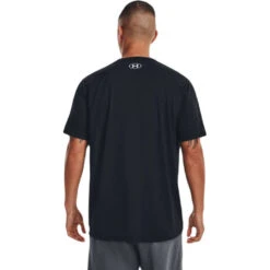 Under Armour Men's Black Team Tech Tee -Sportswear Shop 1376842 001 HTB