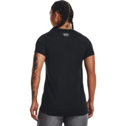 Under Armour Women's Black Team Tech Tee -Sportswear Shop 1376847 001 HTB