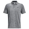 3 Day Under Armour Men's Black/White Light Heather Playoff 3.0 Polo
