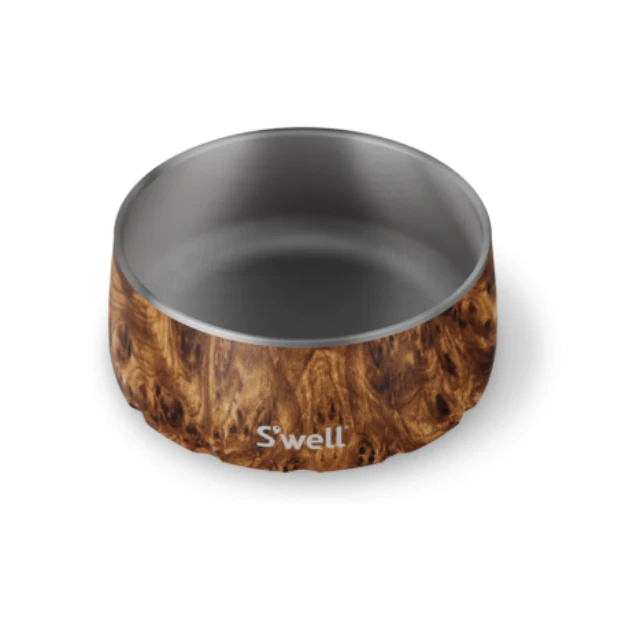 S'well Teakwood 16oz Dog Bowl 1 S'well Teakwood 16oz Dog Bowl