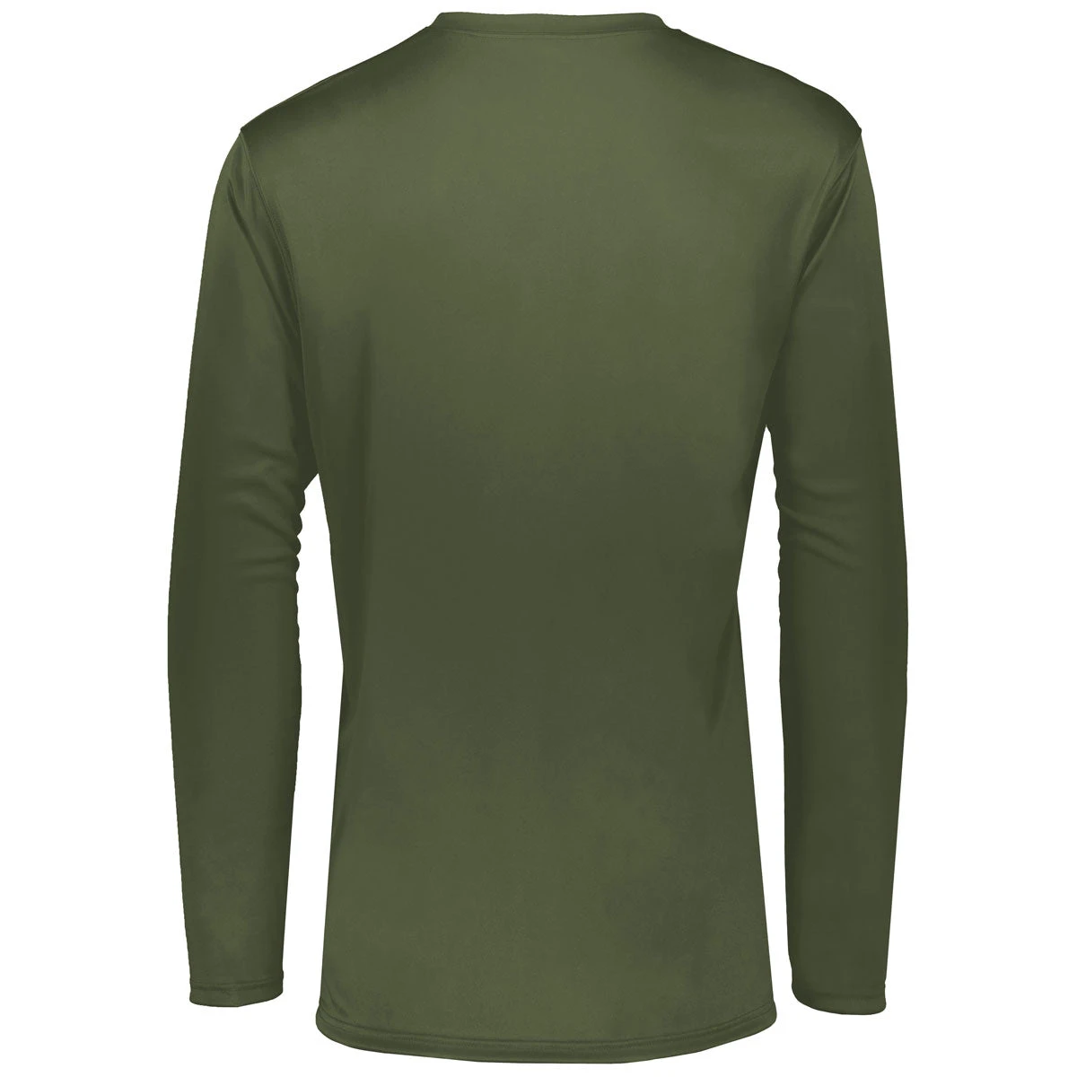 Holloway Men's Olive Momentum Long Sleeve Tee 2 Holloway Men's Olive Momentum Long Sleeve Tee - Image 2