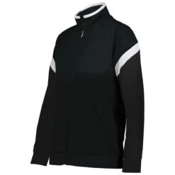 Holloway Women's Black/White Limitless Jacket -Sportswear Shop 229779 Black White S