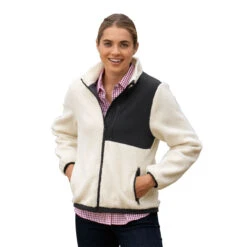 Vantage Women's Natural/Black Denali Jacket -Sportswear Shop 3181 Natural Black HTF