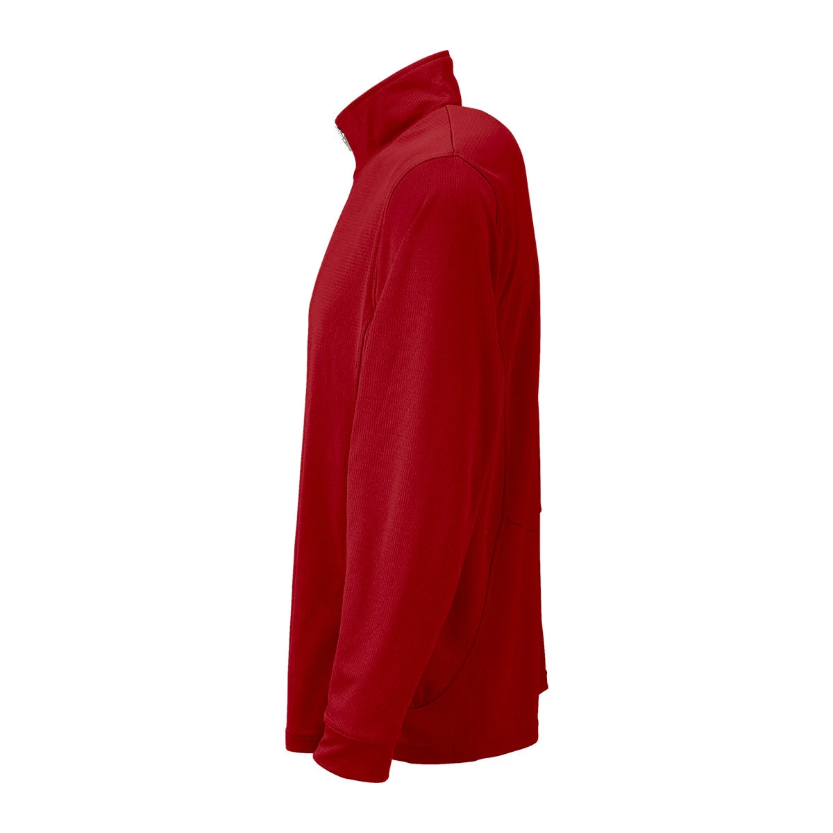 Vantage Men's Sport Red Mesh 1/4-Zip Tech Pullover 3 Vantage Men's Sport Red Mesh 1/4-Zip Tech Pullover - Image 3