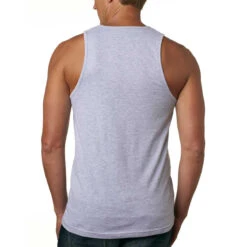 Next Level Men's Heather Grey Premium Jersey Tank -Sportswear Shop 3633 Heather grey HTB
