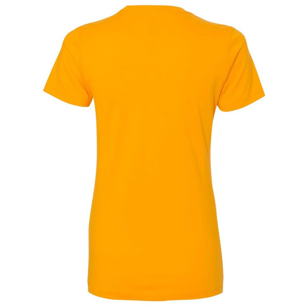 Next Level Women's Gold Boyfriend Tee 2 Next Level Women's Gold Boyfriend Tee - Image 2