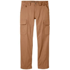 Duluth Men's Brown Flex Fire Hose Relaxed Fit Cargo Work Pants