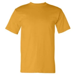 Bayside Men's Gold USA-Made Short Sleeve T-Shirt