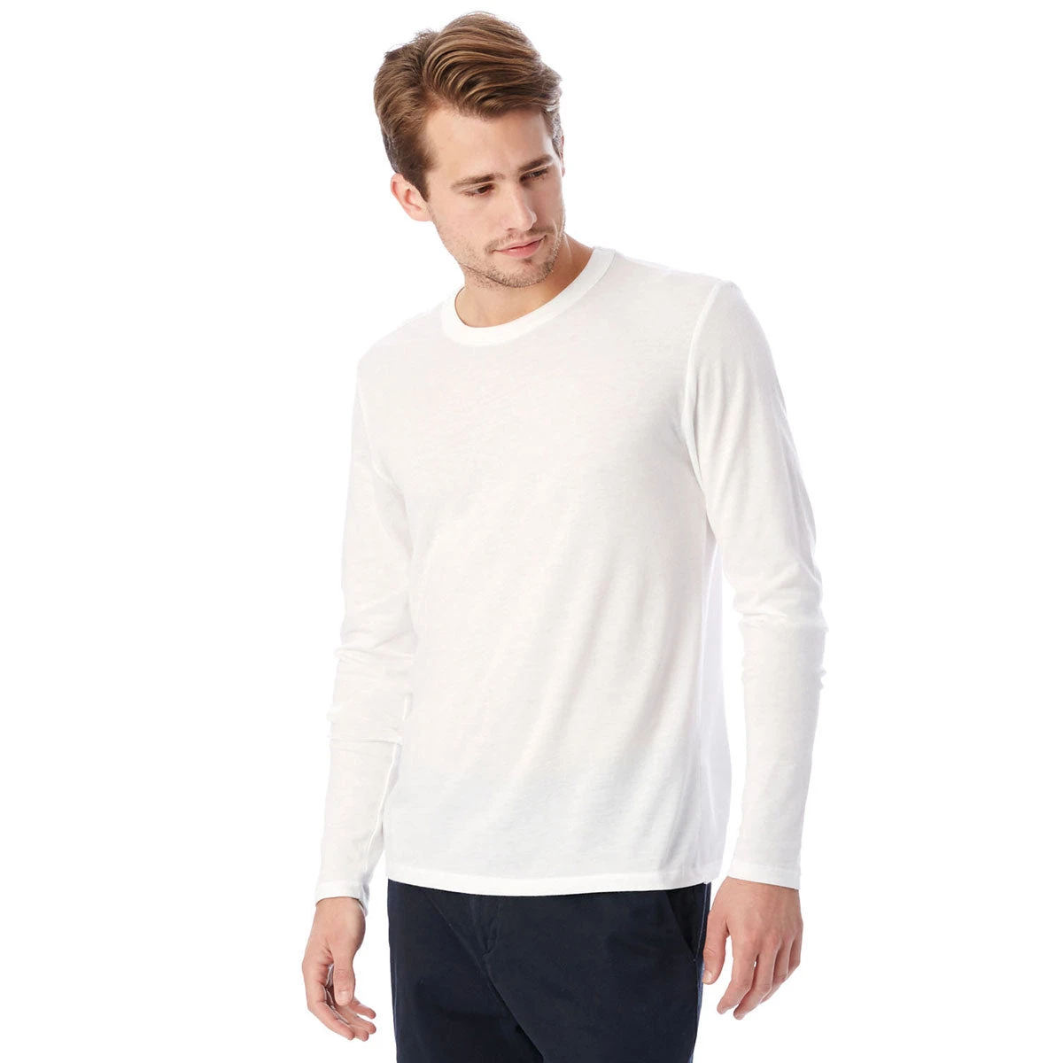 Alternative Men's White Keeper Long-Sleeve 2 Alternative Men's White Keeper Long-Sleeve - Image 2