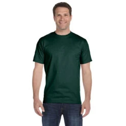 Hanes Men's Deep Forest 6.1 Oz. Beefy-T