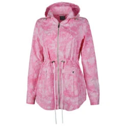 Charles River Women's Pink Tie Bristol Utility Jacket