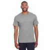 Puma Sport Men's Mid Grey Heather/Black Essential Logo T-Shirt