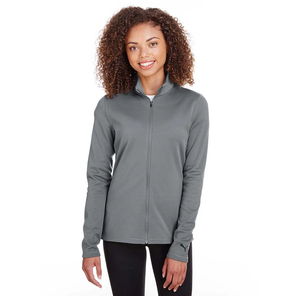 Puma Golf Women's Quiet Shade Fairway Full-Zip Jacket 1 Puma Golf Women's Quiet Shade Fairway Full-Zip Jacket