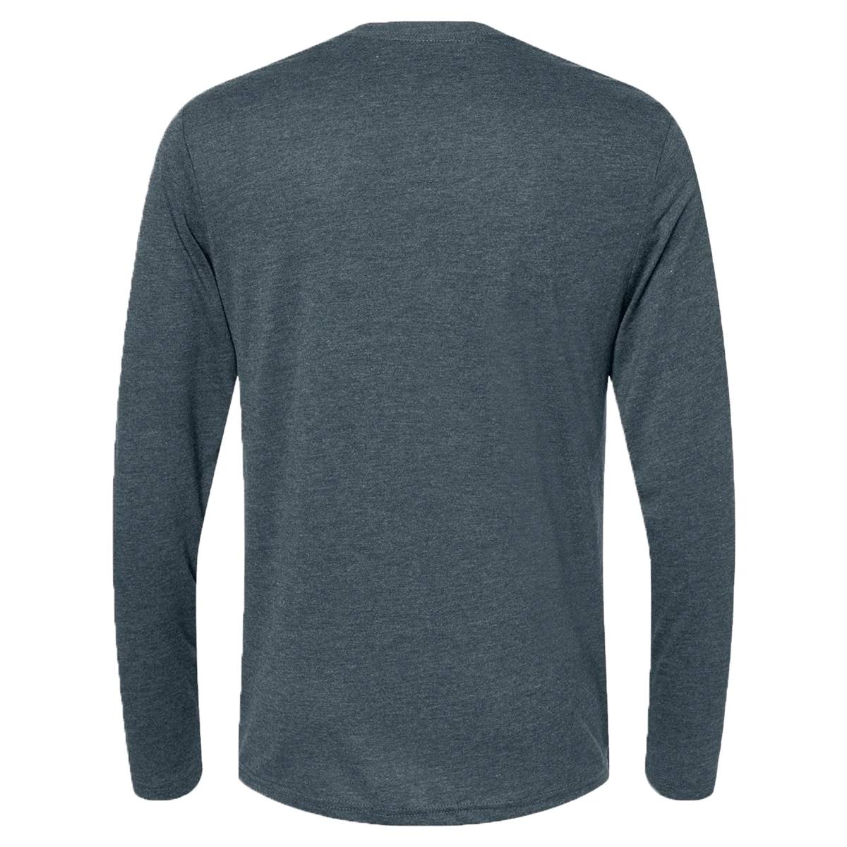 Next Level Men's Indigo Triblend Long-Sleeve Crew Tee 2 Next Level Men's Indigo Triblend Long-Sleeve Crew Tee - Image 2