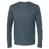 Next Level Men's Indigo Triblend Long-Sleeve Crew Tee