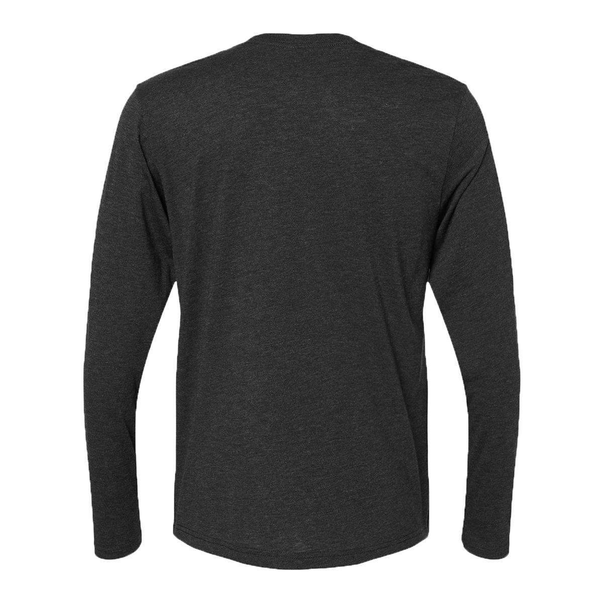 Next Level Men's Vintage Black Triblend Long-Sleeve Crew Tee 2 Next Level Men's Vintage Black Triblend Long-Sleeve Crew Tee - Image 2