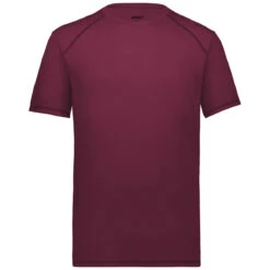 Augusta Sportswear Men's Maroon Super Soft-Spun Poly Tee