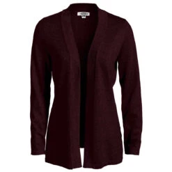 Edwards Women's Cabernet Open Cardigan