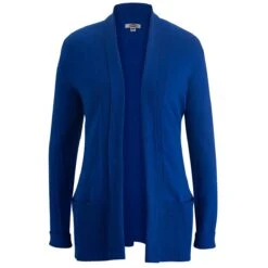 Edwards Women's Cobalt Shawl Collar Cardigan