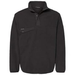 Dri Duck Men's Charcoal Brooks Sherpa Mountain Fleece