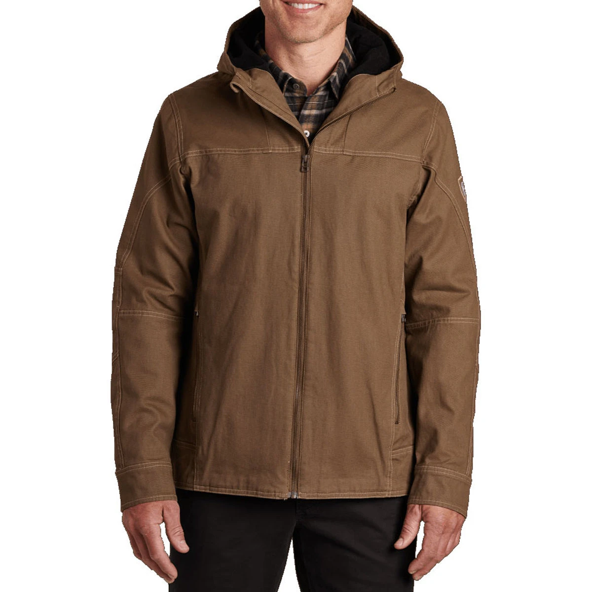 KUHL Men's Dark Khaki Law Hoody 1 KUHL Men's Dark Khaki Law Hoody