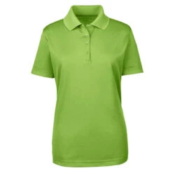 Core 365 Women's Acid Green Origin Performance Pique Polo
