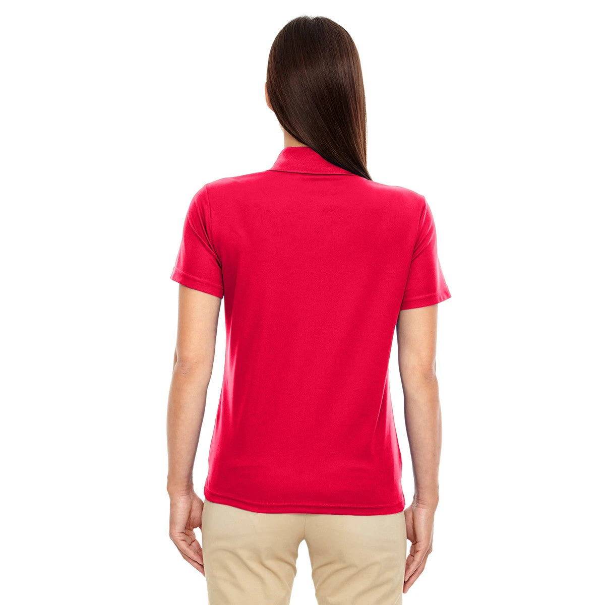 Core 365 Women's Classic Red Origin Performance Pique Polo 3 Core 365 Women's Classic Red Origin Performance Pique Polo - Image 3