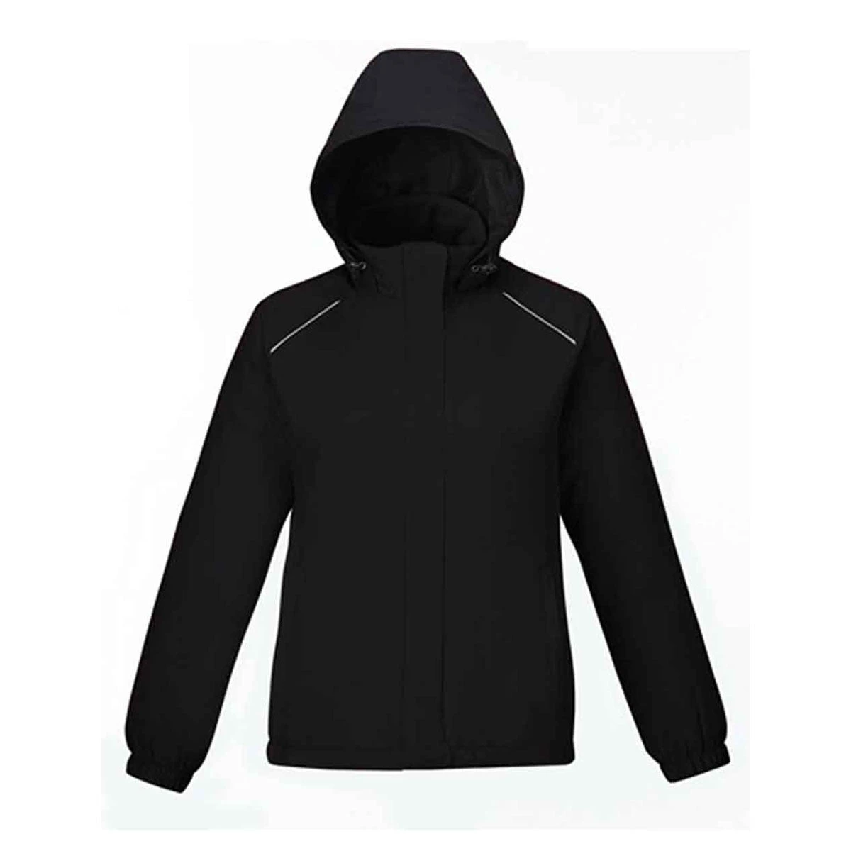 Core 365 Women's Black Brisk Insulated Jacket 1 Core 365 Women's Black Brisk Insulated Jacket