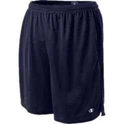Champion Men's Navy 3.7-Ounce Mesh Short With Pockets