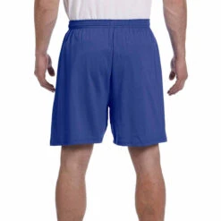 Champion Men's Royal Blue 6-Ounce Cotton Gym Short -Sportswear Shop 8187 Royal Blue HTB