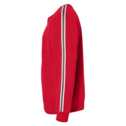 J. America Men's Red Rival Fleece Crewneck Sweatshirt -Sportswear Shop 8641 Red S