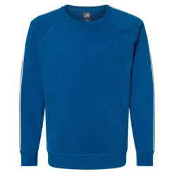 J. America Men's Royal Rival Fleece Crewneck Sweatshirt