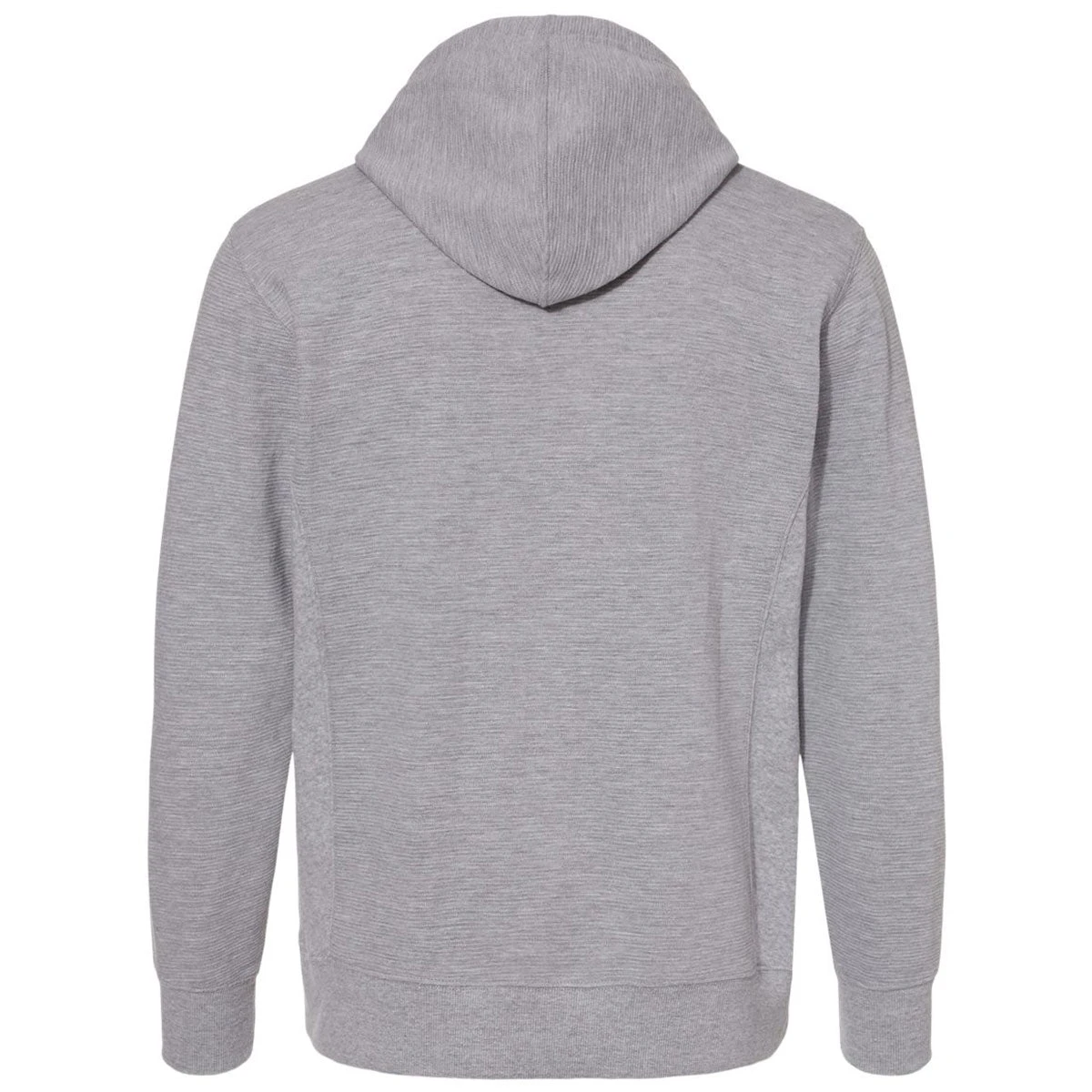 J. America Men's Oxford Ripple Fleece Hooded Sweatshirt 2 J. America Men's Oxford Ripple Fleece Hooded Sweatshirt - Image 2