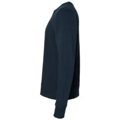 J. America Men's Navy Ripple Fleece Raglan Crewneck Sweatshirt -Sportswear Shop 8707 Navy S