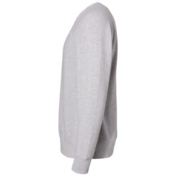 J. America Men's Oxford Ripple Fleece Raglan Crewneck Sweatshirt -Sportswear Shop 8707 Oxford S