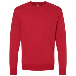 Alternative Apparel Men's Apple Red Eco-Cozy Fleece Sweatshirt