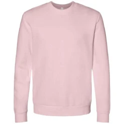 Alternative Apparel Men's Faded Pink Eco-Cozy Fleece Sweatshirt