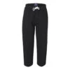 J. America Men's Black Premium Open Bottom Sweatpants