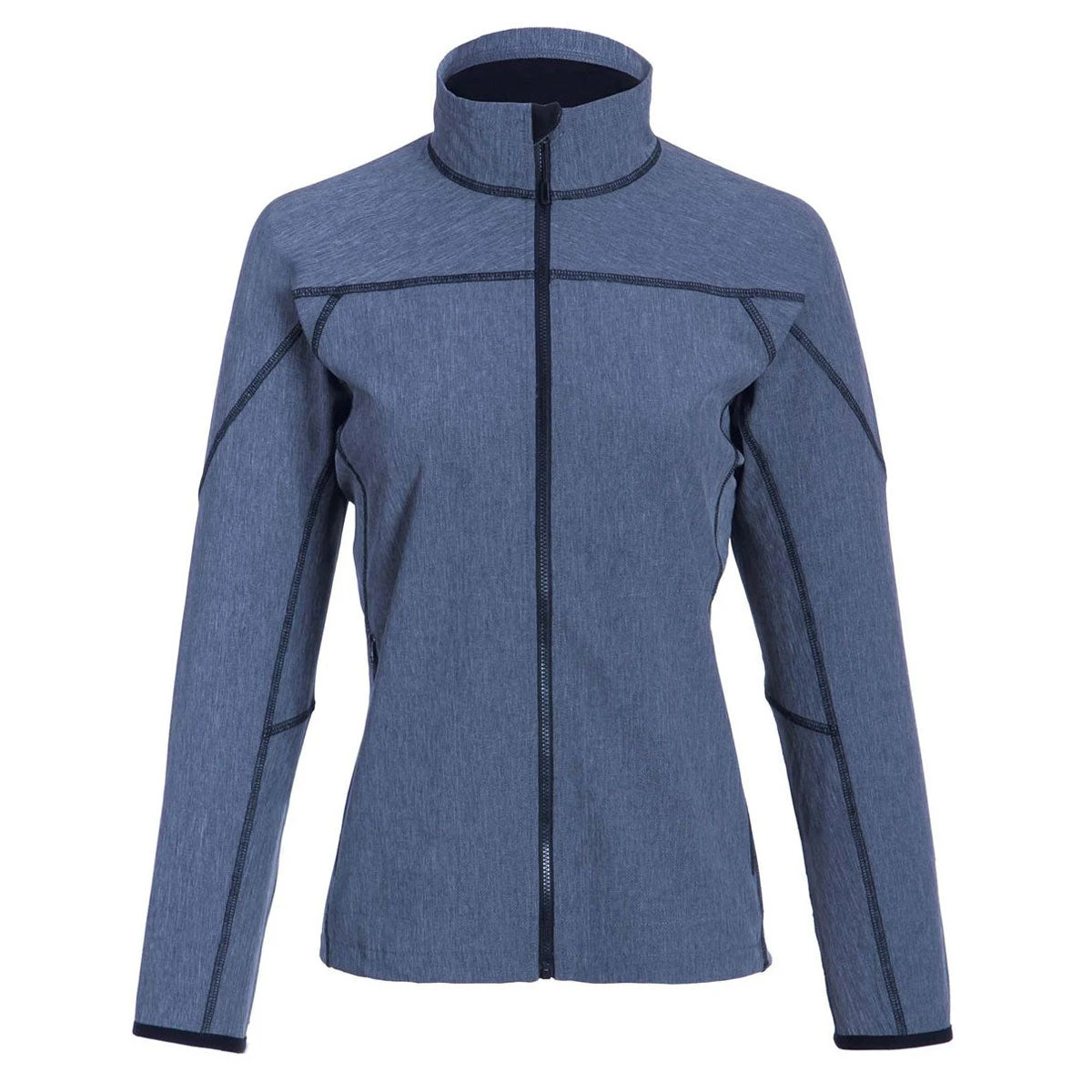 Landway Women's Heather Blue Sonic Flex Soft-Shell 1 Landway Women's Heather Blue Sonic Flex Soft-Shell