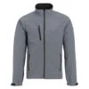 Landway Men's Charcoal Paragon Soft Shell With Crosshatch Weave