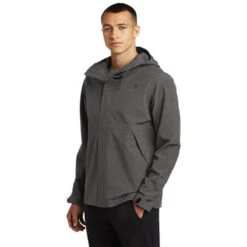 The North Face Men's Dark Grey Heather Apex DryVent Jacket -Sportswear Shop 9801 grey 1200X1200