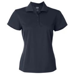 Adidas Golf Women's Navy/White Climalite Basic Sport Shirt