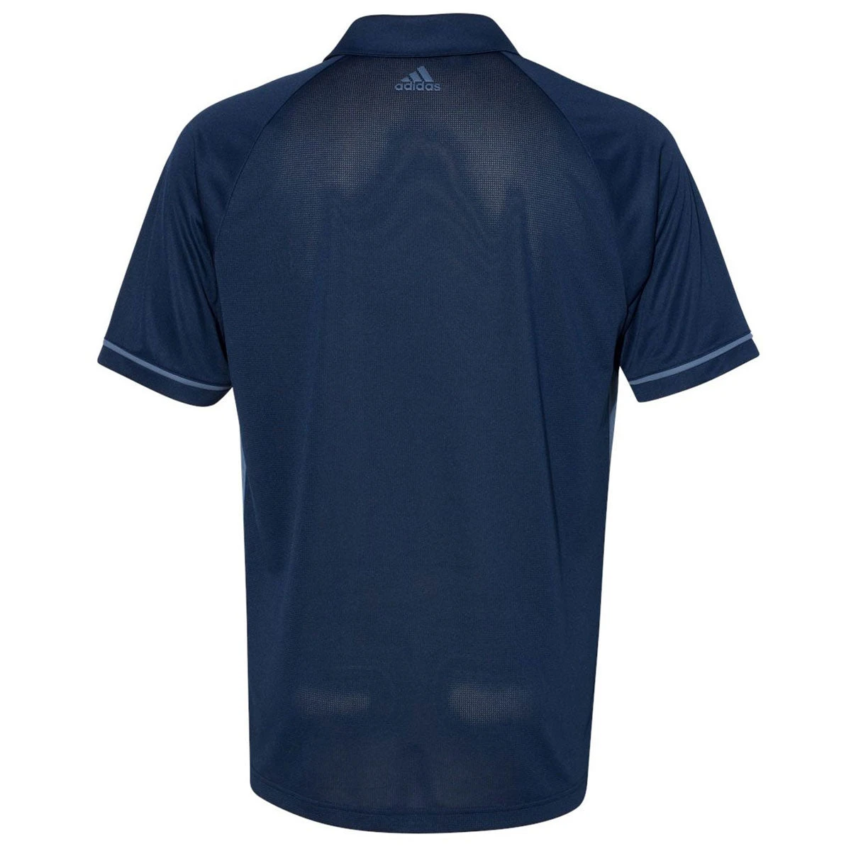 Adidas Golf Men's Collegiate Navy/Tech Ink Climacool Jacquard Raglan Polo 2 Adidas Golf Men's Collegiate Navy/Tech Ink Climacool Jacquard Raglan Polo - Image 2